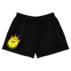 Women's black DAP crown shorts