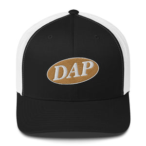 DAP oval logo trucker