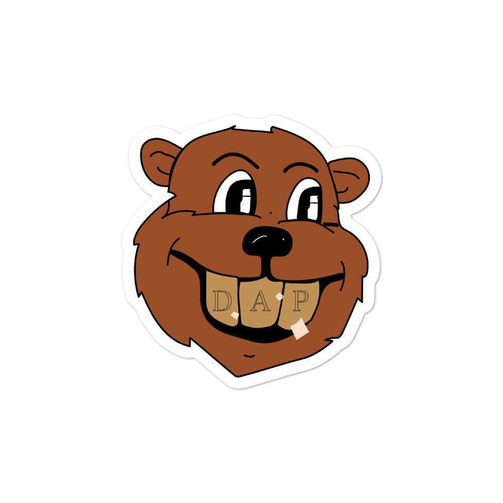 DAP beaver sticker