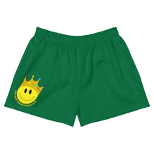Load image into Gallery viewer, Womens green DAP crown logo shorts